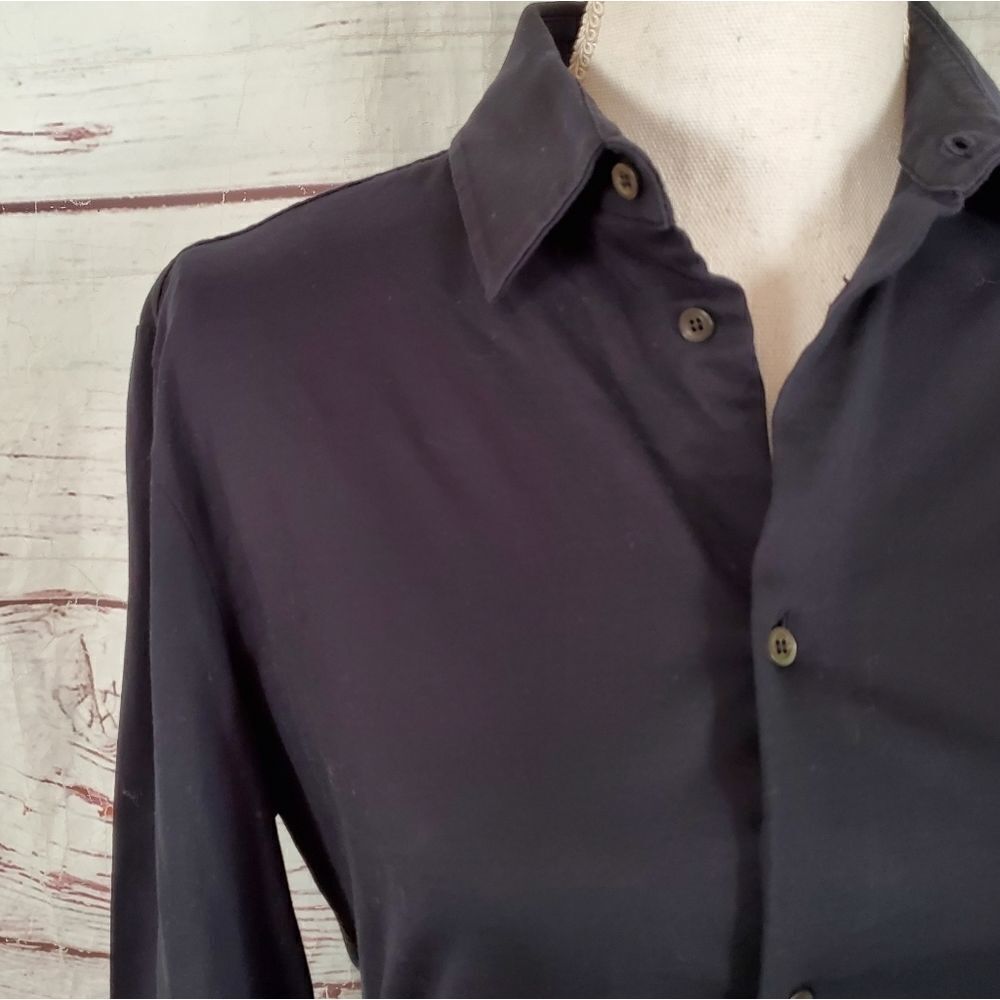 COS Longsleeve Button Front Cotton Shirt - Picture 2 of 6